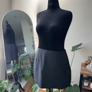 Abercrombie Black Mini Skort